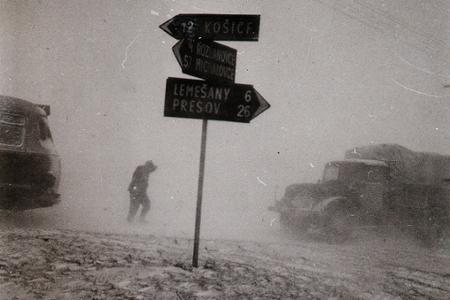 Rok 1963: Viditeľnosť jeden meter a snehová víchrica