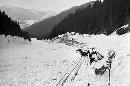 Osadu Rybô zasypala v roku 1924 lavína