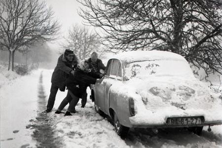 Prvý sneh roku 1966