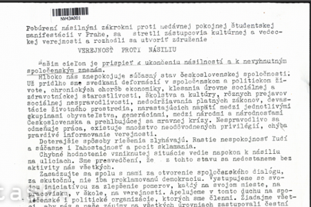 Rok 1989: Revolučné novembrové dni v slovenských médiách