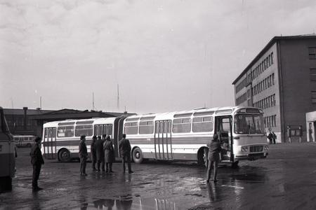 Rok 1969: Medzi Bratislavou a Bernolákovom premáva kĺbový autobus