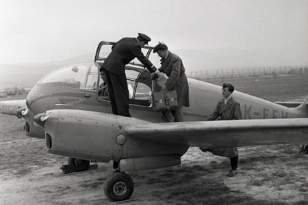 Aerotaxík v službách našich baní a závodov