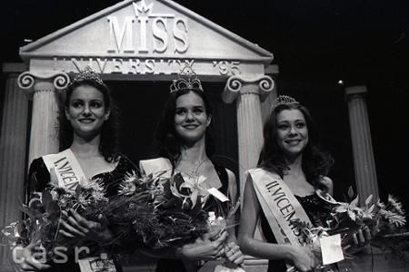 Rok 1995: Súťaže o miss aj na univerzitnej pôde
