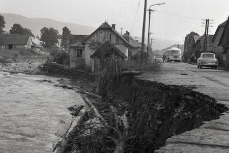 Rok 1970: Letné búrky zatopili Oravu