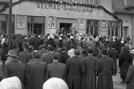 Rok 1953: V Budmericiach otvorili obchodný dom Selmag